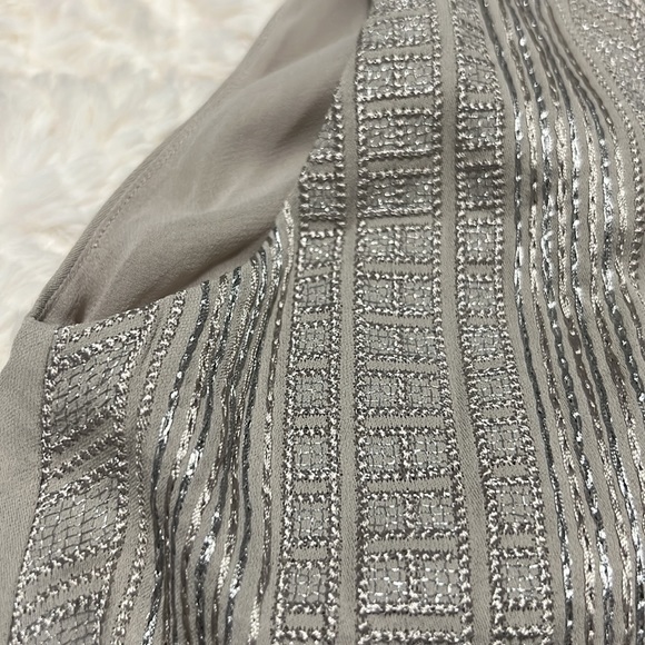 MOSSIMO DUTTY METALLIC THREAD VEST WITH EMBROIDERY - Picture 16 of 16